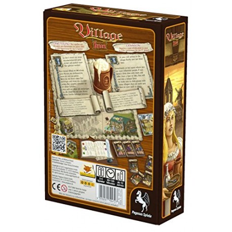 Pegasus Spiele 54512G Village Inn dt Plus engl Erweiterung Game