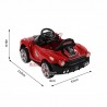 HOMCOM Children Kids Electric Ride on Car 2 x Motors 12V Battery Operated Toy Car w/ Remote Control (Red)