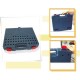 deAO Workshop and Tools Carrycase Playset Mechanic Work Bench with Fold Up Design Includes Multiple Accessories and Electric Dri