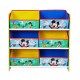 Disney Mickey Mouse Kids Bedroom Storage Unit with 6 Bins by HelloHome