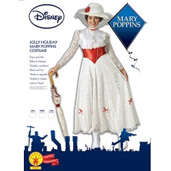 Rubie's Official Mary Poppins Jolly Holiday Ladies Fancy Dress Disney Musical Womens Costume