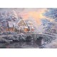 Schmidt Spiele 59468 Winter in Lamplight Manour Puzzle (2 x 1000