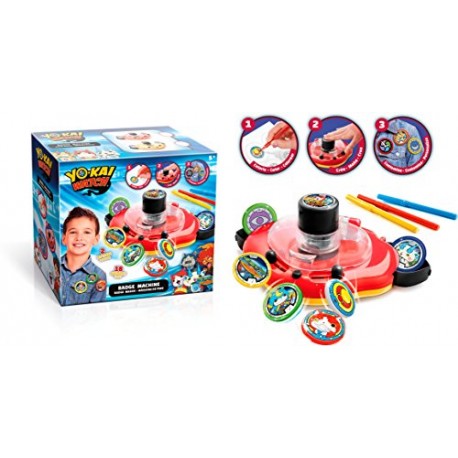 Canal Toys&nbsp;–&nbsp;ct06005&nbsp;–&nbsp;Creative Leisure&nbsp;–&nbsp;Yo Kai Watch&nbsp;–&nbsp;Badge Machine