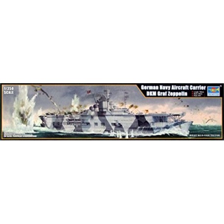 'Trumpeter 05627&nbsp;German Navy Aircraft Carrier Model Kit DKM Graf Zeppelin 