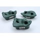 HIKS Plastic Climbing Stones Holds & Grips, Ideal For Climbing Frames , Tree Houses And Kids Climbing Walls (Pack of 10 Grips)
