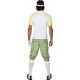 Smiffy's Adult Men's Gone Golfing Costume, Visor, Shorts, Top, Bow Tie and Glove, Icons and Idols, Serious Fun, Size M, 33421