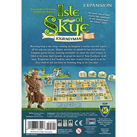 Mayfair Games Europe GmbH MFG03529 Isle Of Skye Journeymen Expansion Board Game