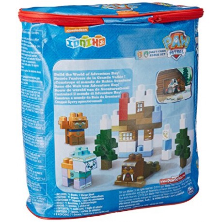 PAW Patrol Adventure Bay Jake's Cabin Block Set