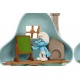 Smurfs Mushroom House Playset with Brainy