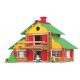 Jeujura JeujuraJ8005 Wooden Construction Chalet in a Suitcase (240