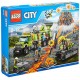 LEGO 60124 City Volcano Exploration Base Building Toy