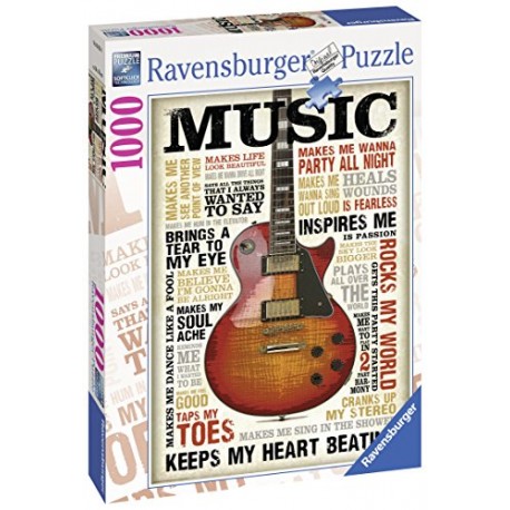 Ravensburger 19615 9 Passion For Music Puzzle (1000