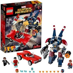LEGO 76077 Marvel Super Heroes Iron Man, Detroit Steel Strikes Superhero Toy