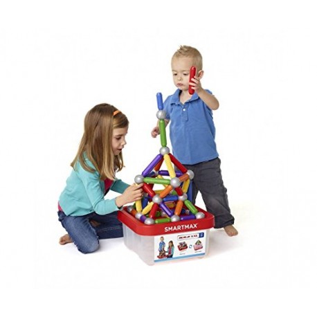 Smart Max smx 907&nbsp;–&nbsp;Build, Preschool Bricks Box&nbsp;–&nbsp;70&nbsp;Pieces