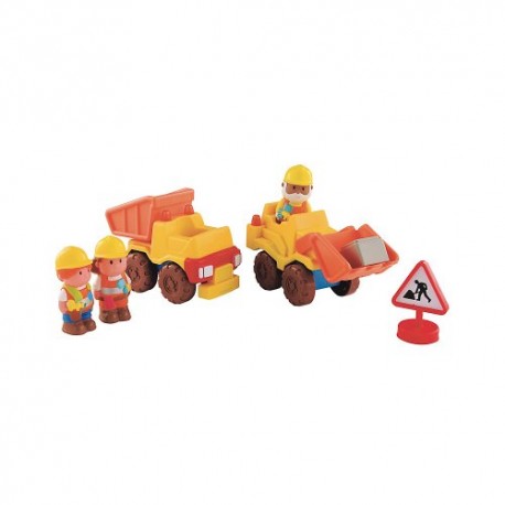 Early Learning Centre 137056 Happy Land Construction Vehicle Set