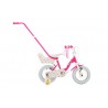 Raleigh Fairycake Girls' Kids Bike Pink, 9 inch steel frame, 1 speed puncture proof tyres front and rear caliper brakes