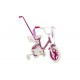 Raleigh Fairycake Girls' Kids Bike Pink, 9 inch steel frame, 1 speed puncture proof tyres front and rear caliper brakes