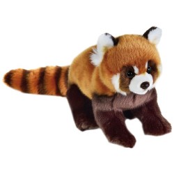 National Geographics PANDA Stuffed Animals Plush Toy (Medium, Red)