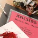 ARCHES 23 x 31 cm Cold Pressed Oil Pads (Pack of 12 Sheets)