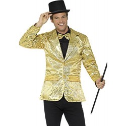 Smiffy's 21163L Sequin Men's Jacket (Large)