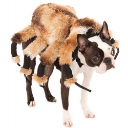 Official Rubie's Giant Spider Pet Dog Halloween Costume, Size