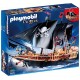 Playmobil 6678 Floating Pirate Raiders' Ship with Cannons