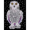 sequin art 1604 Snowy Owl Craft Set