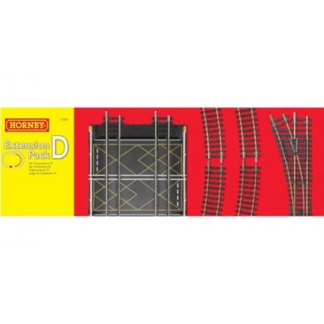 Hornby R8224 00 Gauge Track Extension Pack D