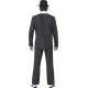Smiffy's Adult Men's Vintage Gangster Boss Costume, Jacket, Tie, Waistcoat Mock Shirt and Trousers, 20's Razzle Dazzle, Serious 