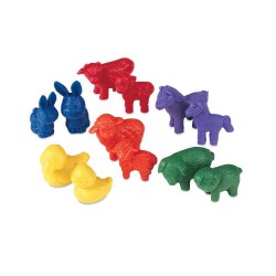 Learning Resources Friendly Farm Animal Counters (Set of 144)