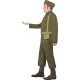 Smiffy's Adult Men's WW2 Home Guard Private Costume, trousers Ankle Covers, Jacket, Hat and Harness Belt, Wartime 40's, Serious 