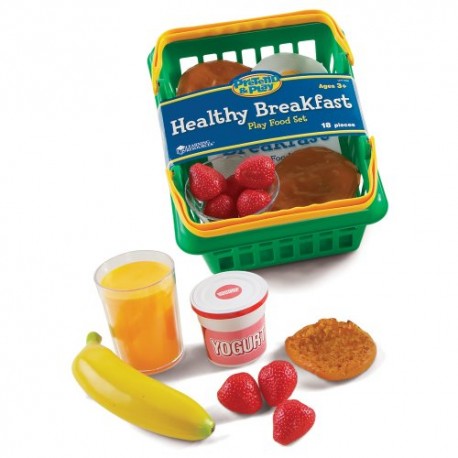 Learning Resources Pretend and Play Healthy Breakfast Set
