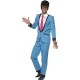 Smiffy's Men's Teddy Boy Costume, Pants, Jacket with Mock Shirt and Tie, Size