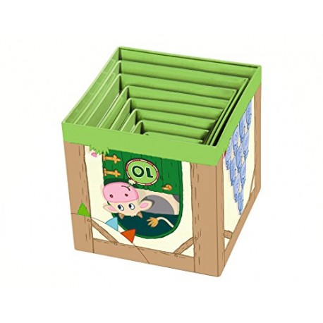 HABA Stacking Cubes on the Farm