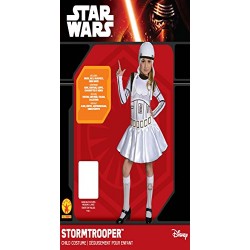 Rubie's Official Girl's Disney Star Wars Stormtrooper Child Costume