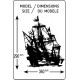 Heller 80829&nbsp;Model Kit Golden Hind