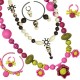 B 70.1254 Pop Arty Jewellery Set