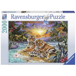 Ravensburger Tiger Family, 2000pc Jigsaw puzzle