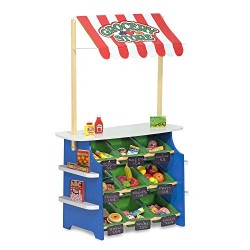 Melissa & Doug Wooden Grocery Store and Lemonade Stand