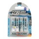 ANSMANN 2700mAh NiMH AA High Capacity Rechargeable Batteries (Pack of 4)