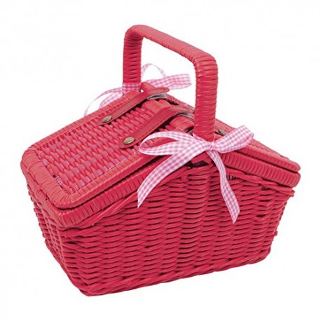 Red Picnic Basket (Sarah) Set