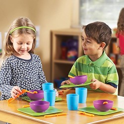 Learning Resources New Sprouts Serve It! My very own dish set