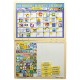 Melissa & Doug Deluxe Wooden Magnetic Calendar With 134 Magnets