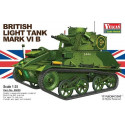 Vulcan Scale Models 56008 Model Kit British Light Tank Mk. VI B