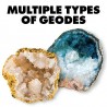 World’s Best Geode Kit – Crack Open 15 Rocks and Find Crystals!