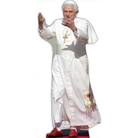 Star Cutouts Cut Out of The Pope