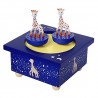 Trousselier Spinning Music Box Sophie The Giraffe Milky Way