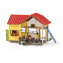 Farm Life 42334 Barn with Animals and Accessories Figurine