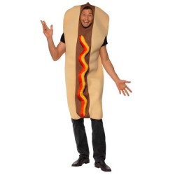 Smiffy's Men's Giant Hot Dog Costume, Tunic, Size