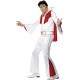 Smiffy's Men's Elvis Costume, Shirt, Trousers, Cape & Belt, Size